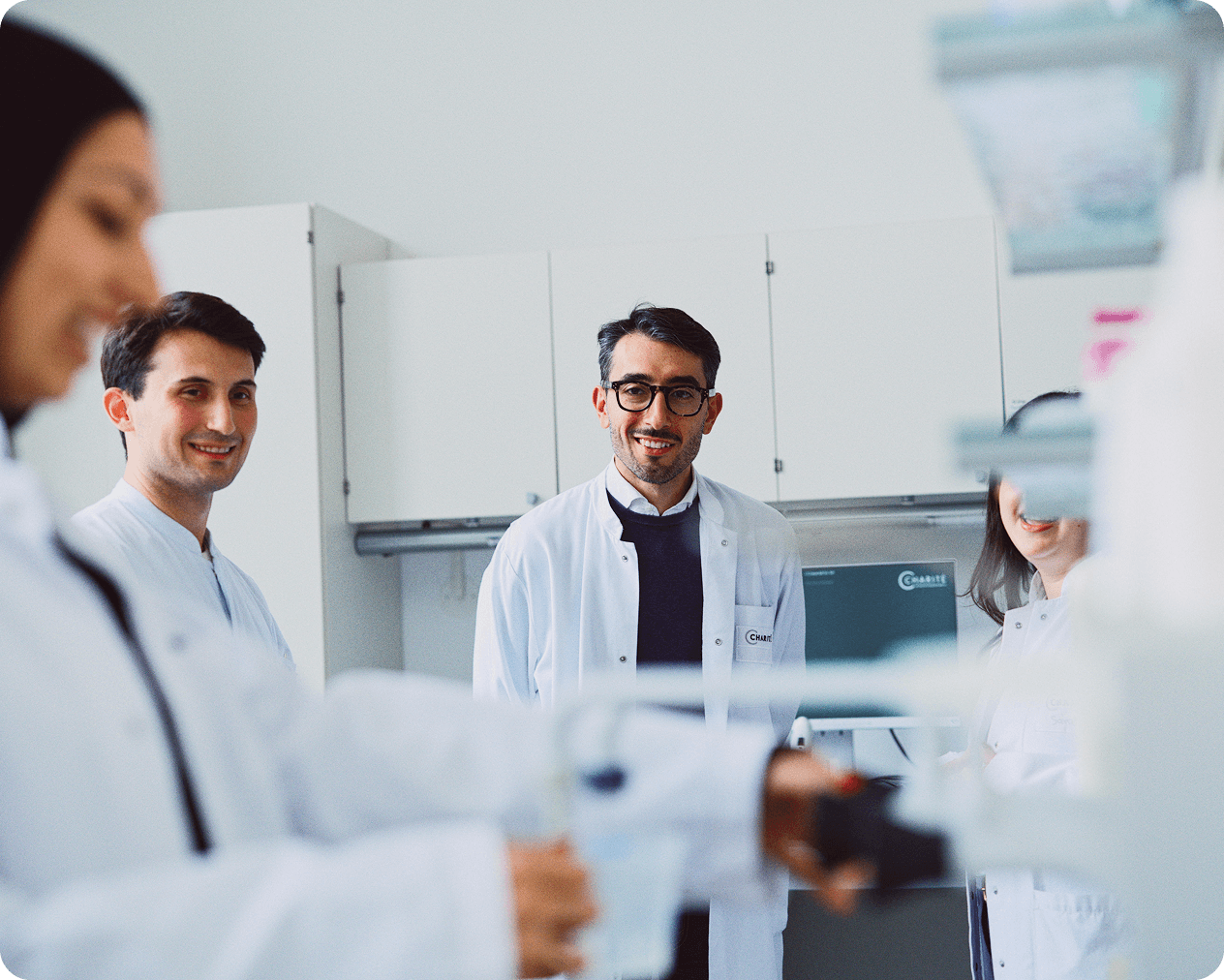 <p>Unser <strong>Team in der Klinik</strong></p>
